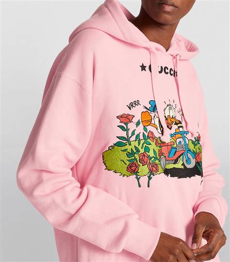 gucci donald duck red|gucci disney hoodie.